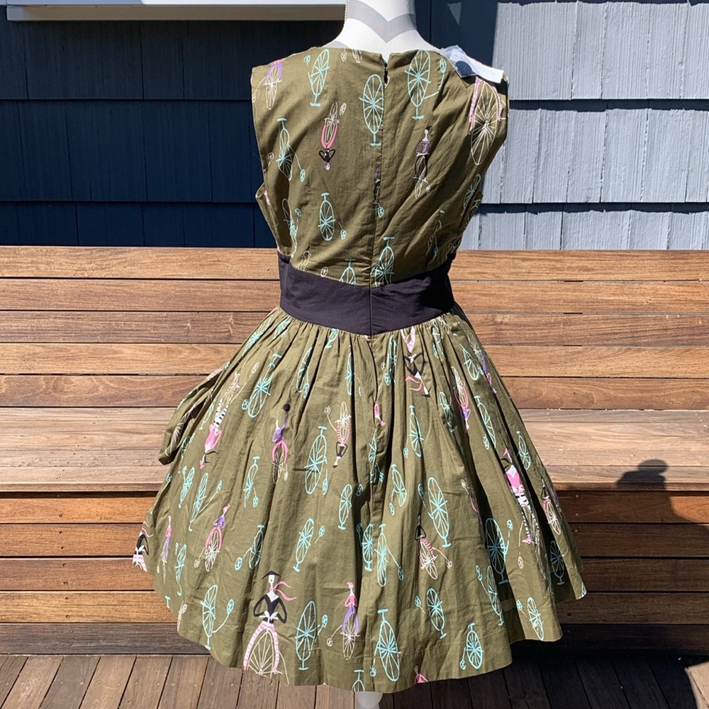 Trashy Diva Bitsy Middy Dress - Mime Time Size 10 - Picture 5 of 8